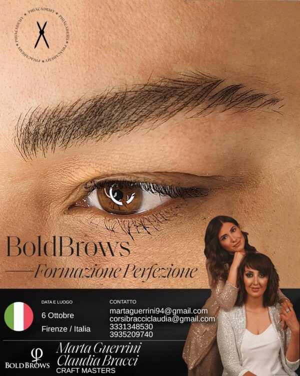 Corso Perfezionamento Bold Brows | 6 Ottobre 2025 – Firenze